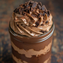 Chocolate Mocha Layered Jar