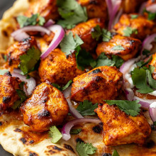 Tandoori Chicken Flatbread