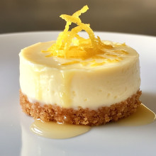 Lemon Zest Mini Cheesecake