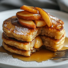 Apple Cinnamon Pancakes in 15 Minutes