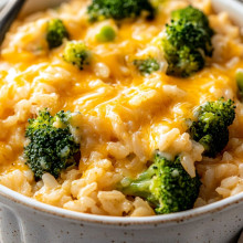  Cheddar Broccoli Rice Casserole 