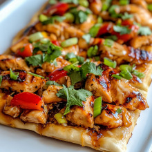 Sweet Chili Chicken Flatbread