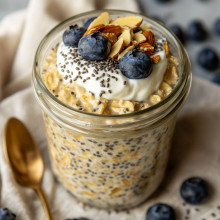 Vanilla Chia Overnight Oats