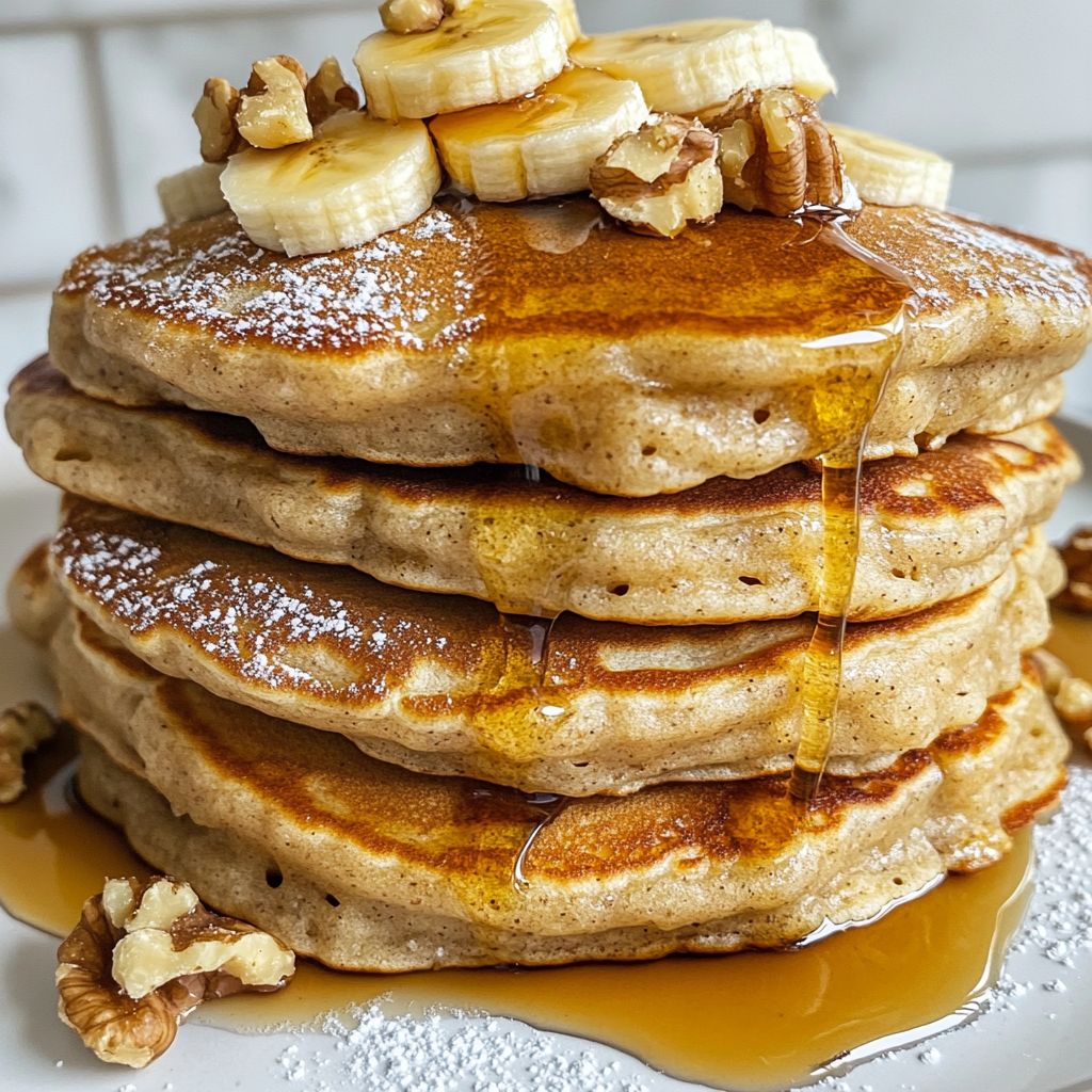 Father’s Day Banana Nut Pancakes