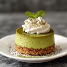 Matcha Green Tea Mini Cheesecake