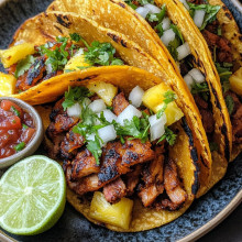 Mexican Tacos al Pastor at Home