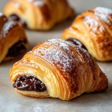 Mini Chocolate Croissants