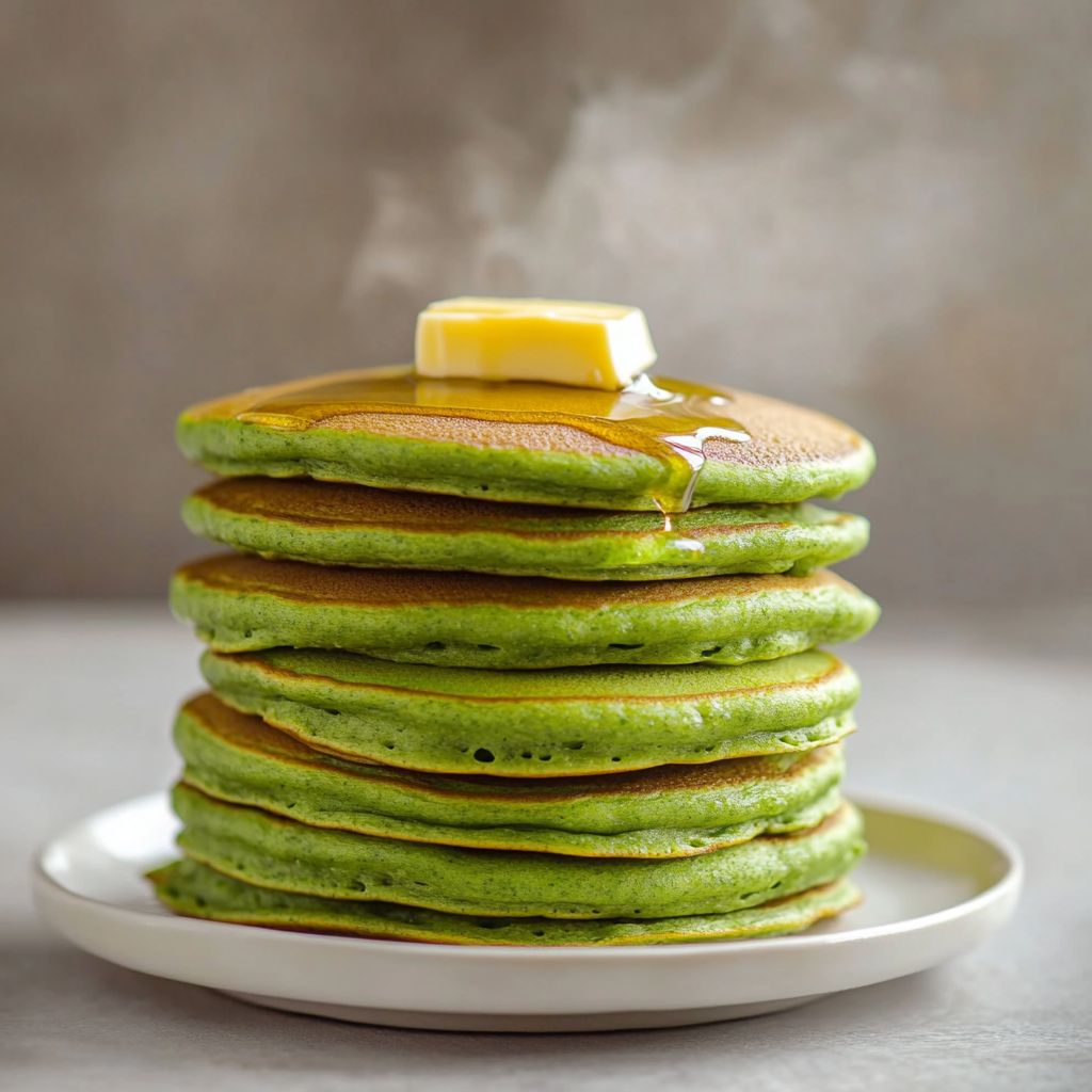 Cauldron Bubble Green Pancakes