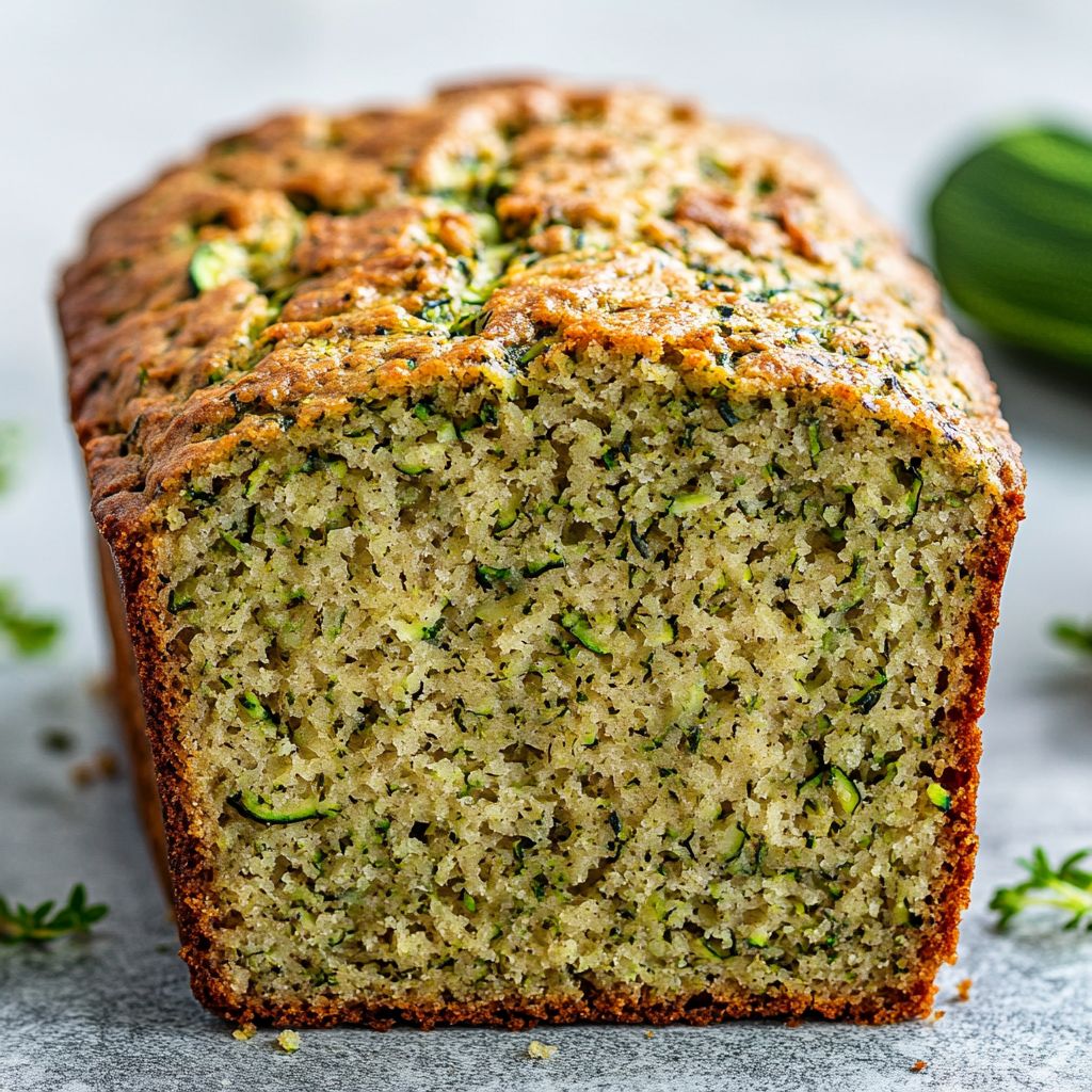 Savory Cottage Cheese Zucchini Bread