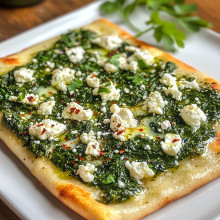 Spinach & Feta Flatbread