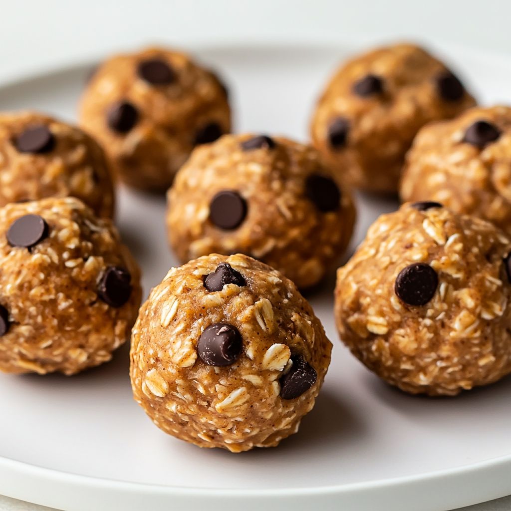 Easy Peanut Butter Oat Bites