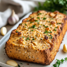 Keto-Friendly Cottage Cheese Garlic Bread