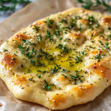 Mediterranean Herb Flatbread