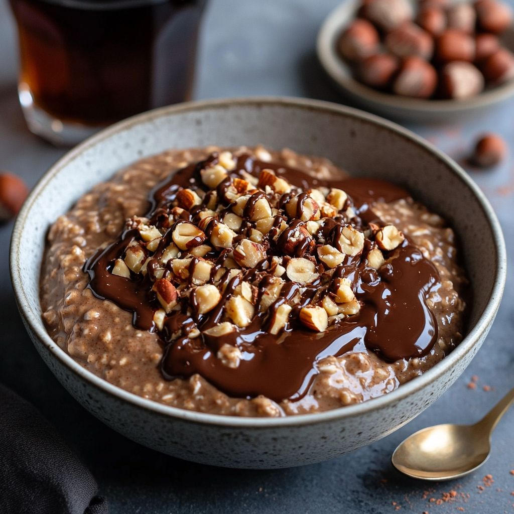 Mocha Hazelnut Overnight Oats