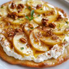  Apple Cinnamon Ricotta Flatbread 