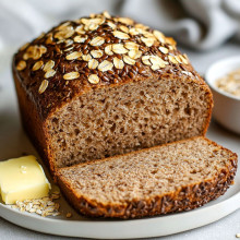 Flaxseed High-Protein Bread