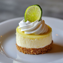 Key Lime Mini Cheesecake