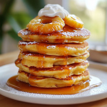 Pineapple Upside-Down Pancakes 