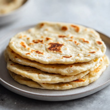 2-Ingredient Vegan Flatbread
