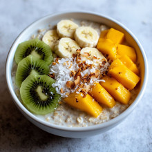 Coconut Cream Overnight Oats