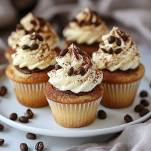 Tiramisu Mini Cupcakes